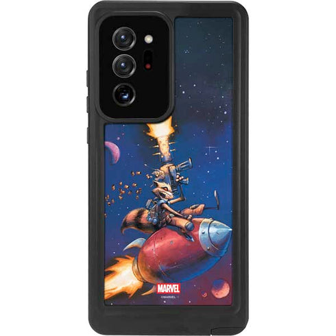 Marvel Rocket Raccoon Rocket Ride Galaxy Note20 Ultra 5G Waterproof Case